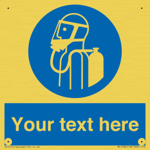 Custom use self contained breathing appliance